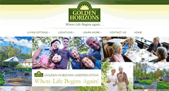 Desktop Screenshot of goldenhorizons.org